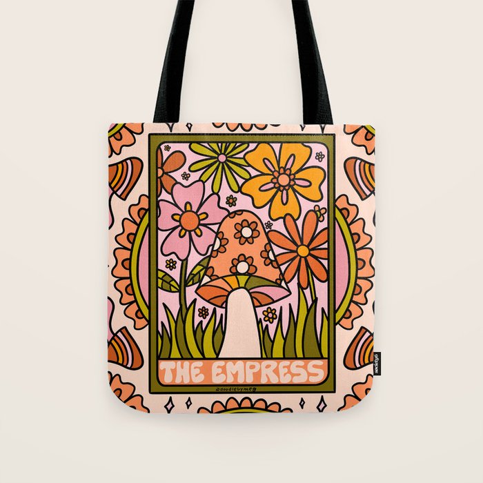 4. The Empress Mushroom Tote Bag Gallery Image 1