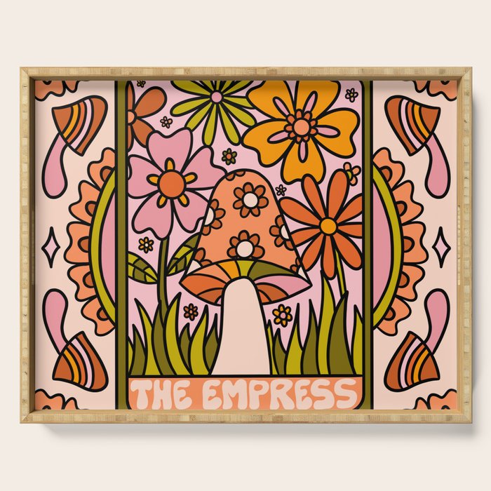 4. The Empress Mushroom Serving Tray Gallery Image 1