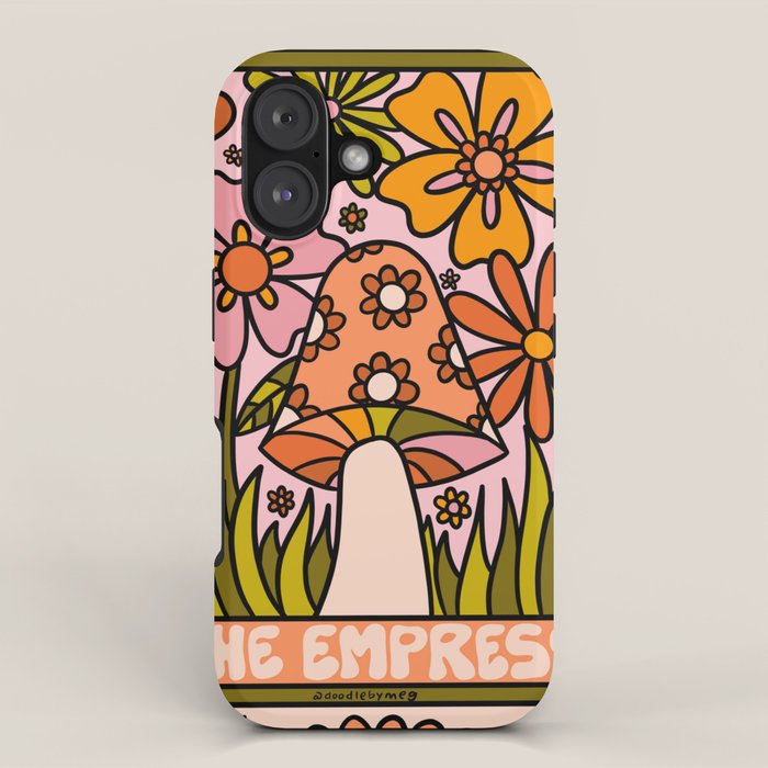 4. The Empress Mushroom iPhone Case Gallery Image 1