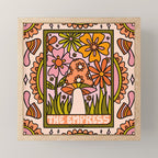4. The Empress Mushroom Mini Art Print Gallery Image 1
