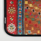 Genje Central Caucasus Antique Rug Print Laptop Sleeve Gallery Image 3