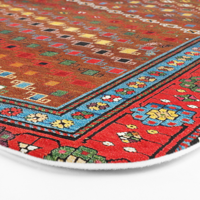 Genje Central Caucasus Antique Rug Print Bath Mat Gallery Image 3