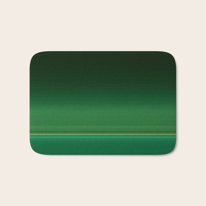 Ombre Forest Green  Bath Mat Gallery Image 1