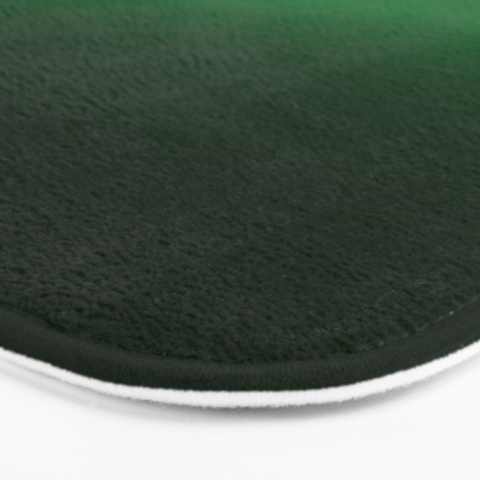 Ombre Forest Green  Bath Mat Gallery Image 3