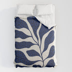 Blue Plant #2 Comforter Gallery Image 6