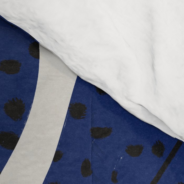 Blue Plant #2 Comforter Gallery Image 4