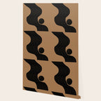 Modern Waves and Sun Wallpaper Gallery Image 2
