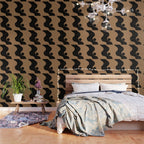 Modern Waves and Sun Wallpaper Gallery Image 3