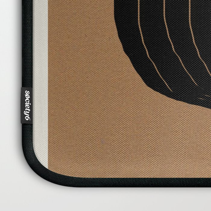 Modern Waves and Sun Laptop Sleeve Gallery Image 3