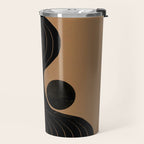 Modern Waves and Sun Travel Mug Gallery Image 2