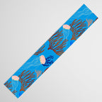 Jellyfish and Coral-Blue Table Runner Gallery Image 3