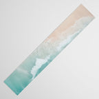 Couple on the Pastel Shore - Aerial Coastal Print Table Runner Gallery Image 3