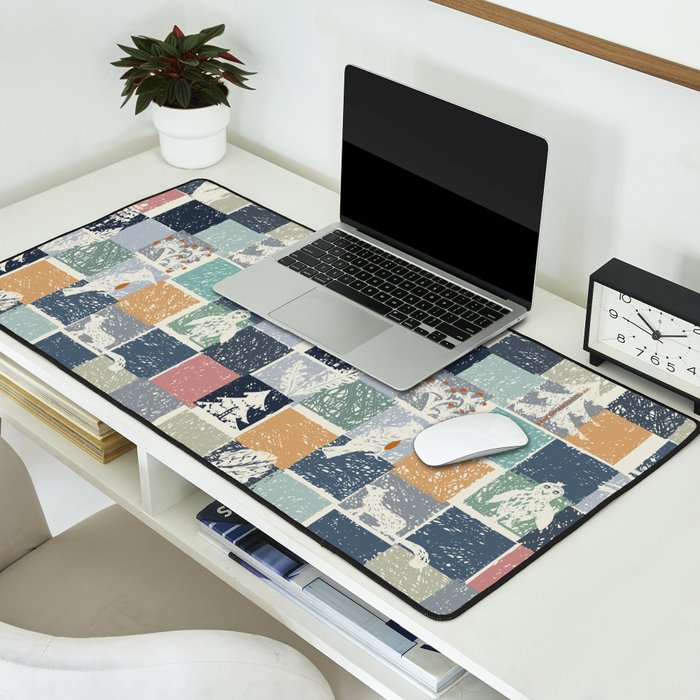 Black Forest Kids Check Desk Mat Gallery Image 2