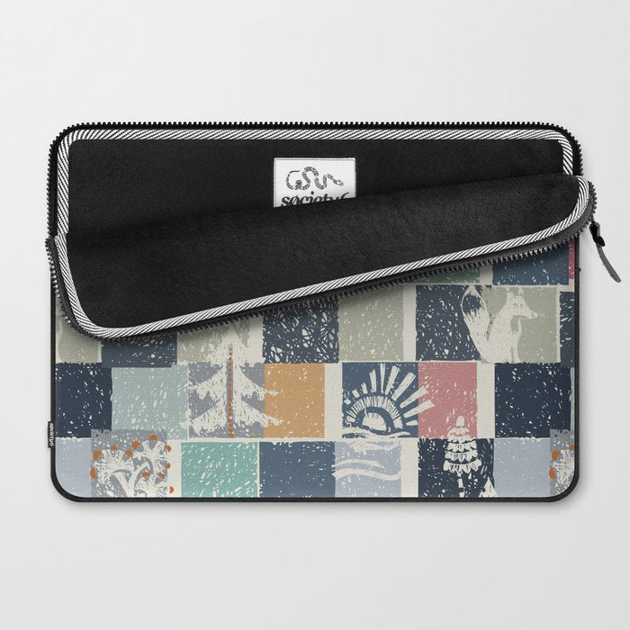 Black Forest Kids Check Laptop Sleeve Gallery Image 2