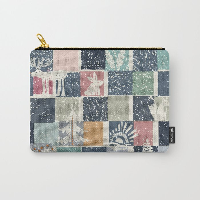 Black Forest Kids Check Carry All Pouch Gallery Image 1