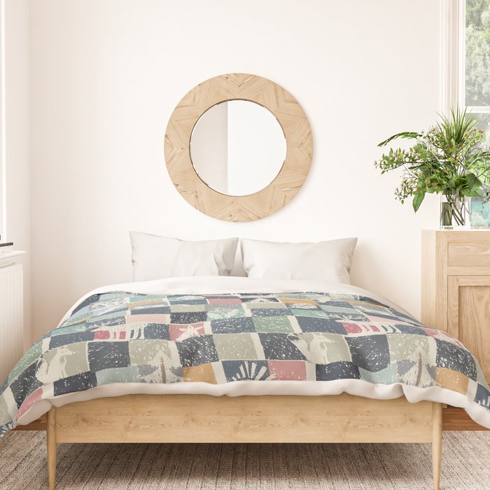 Black Forest Kids Check Duvet Cover Gallery Image 3