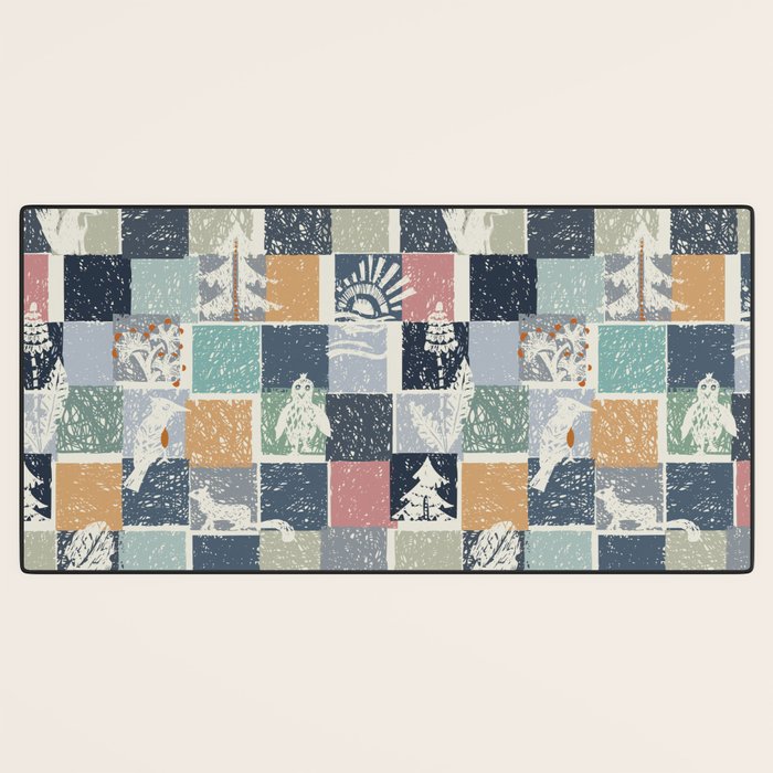 Black Forest Kids Check Desk Mat Gallery Image 3