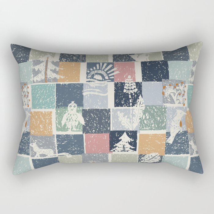 Black Forest Kids Check Rectangular Pillow Gallery Image 1