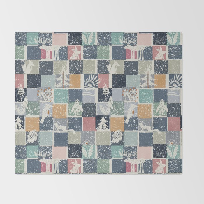 Black Forest Kids Check Throw Blanket Gallery Image 2