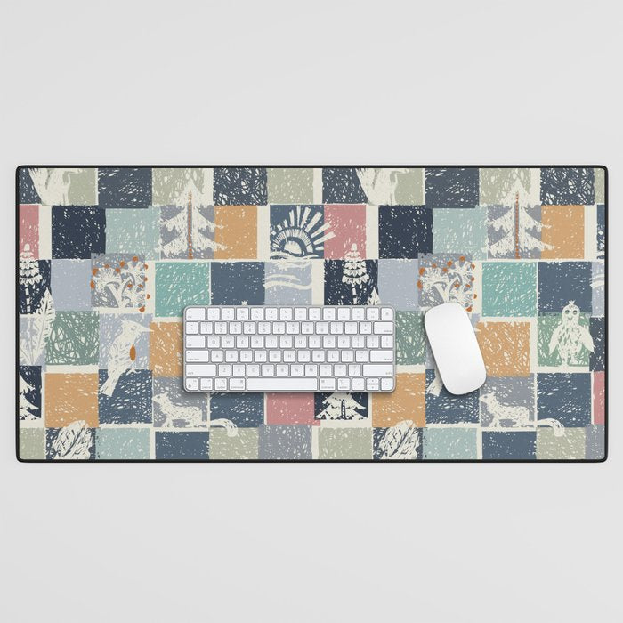 Black Forest Kids Check Desk Mat Gallery Image 1