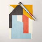 geometric abstract 36 Wrapping Paper Gallery Image 1