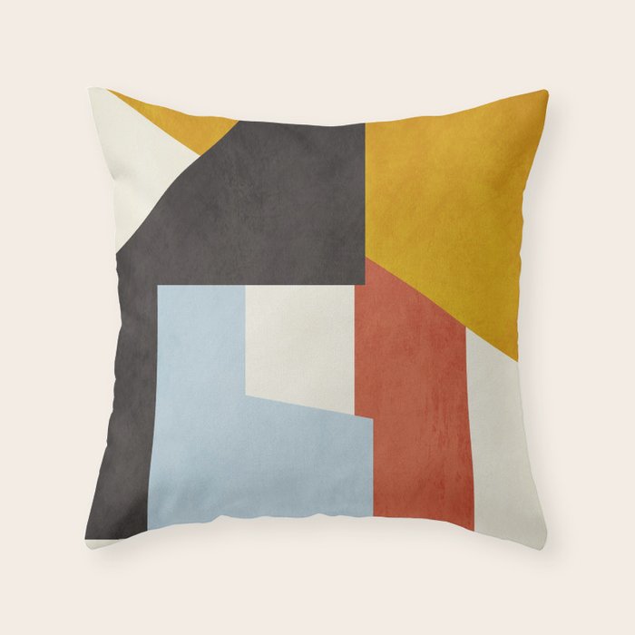geometric abstract 36 Throw Pillow Gallery Image 6