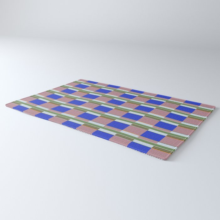 Multicolor Blocks Rug Gallery Image 3