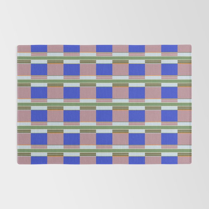 Multicolor Blocks Rug Gallery Image 2