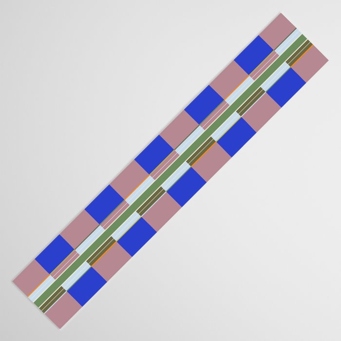 Multicolor Blocks Table Runner Gallery Image 3