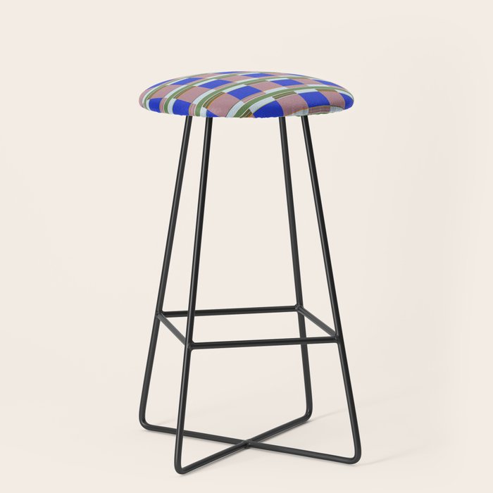 Multicolor Blocks Stool Gallery Image 1