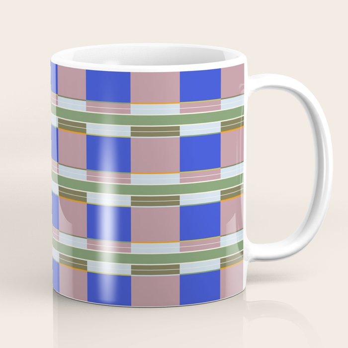 Multicolor Blocks Coffee Mug Gallery Image 1