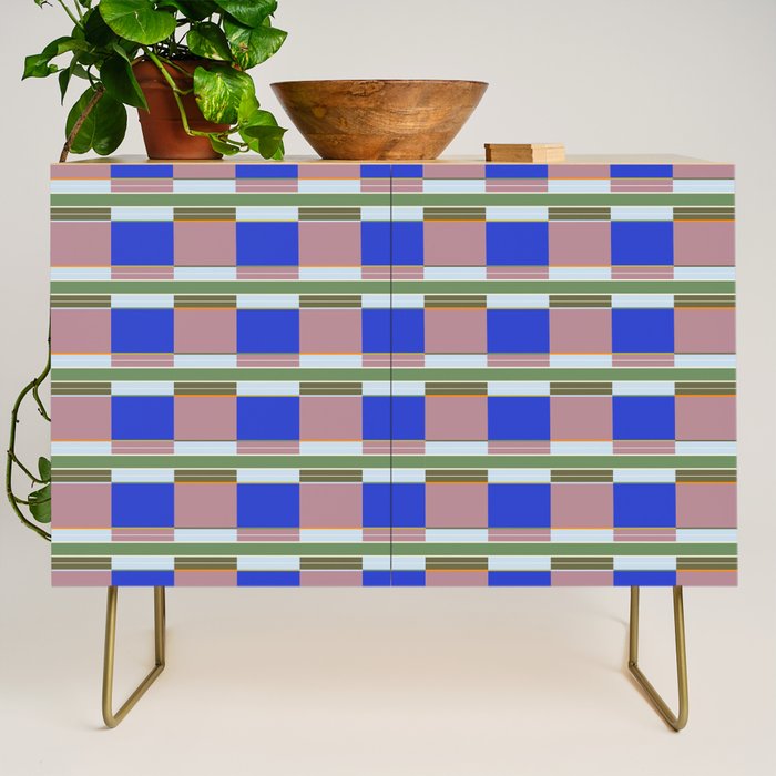 Multicolor Blocks Credenza Gallery Image 1