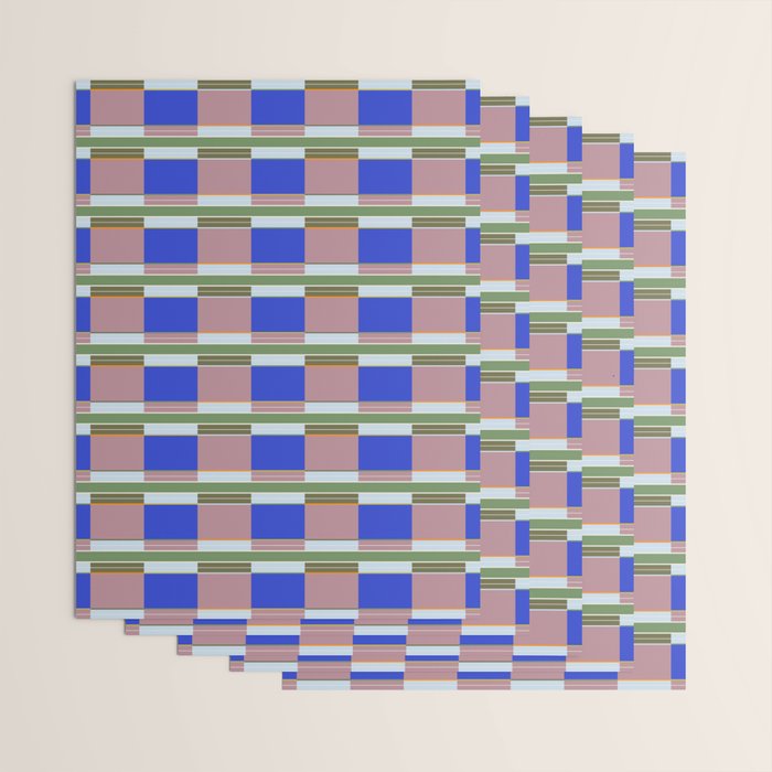 Multicolor Blocks Wrapping Paper Gallery Image 3
