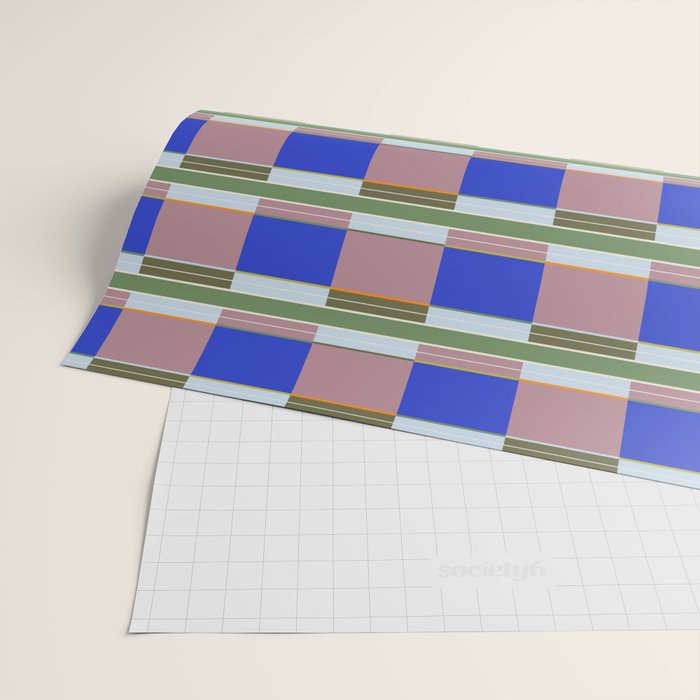 Multicolor Blocks Wrapping Paper Gallery Image 2