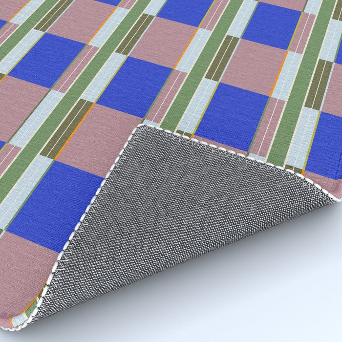Multicolor Blocks Rug Gallery Image 4