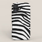 Zebra Stripes Pattern iPhone Case Gallery Image 1