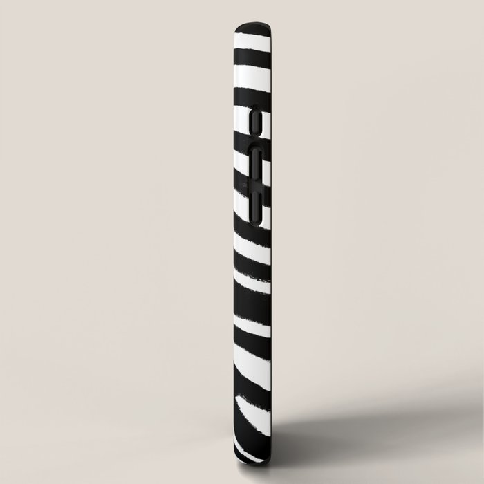Zebra Stripes Pattern iPhone Case Gallery Image 2