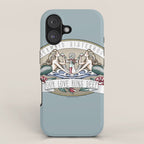 Tipsy Mermaids - Our Love Runs Deep iPhone Case Gallery Image 1