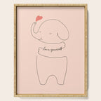 Love Yourself Ele 2 Serving Tray Gallery Image 1