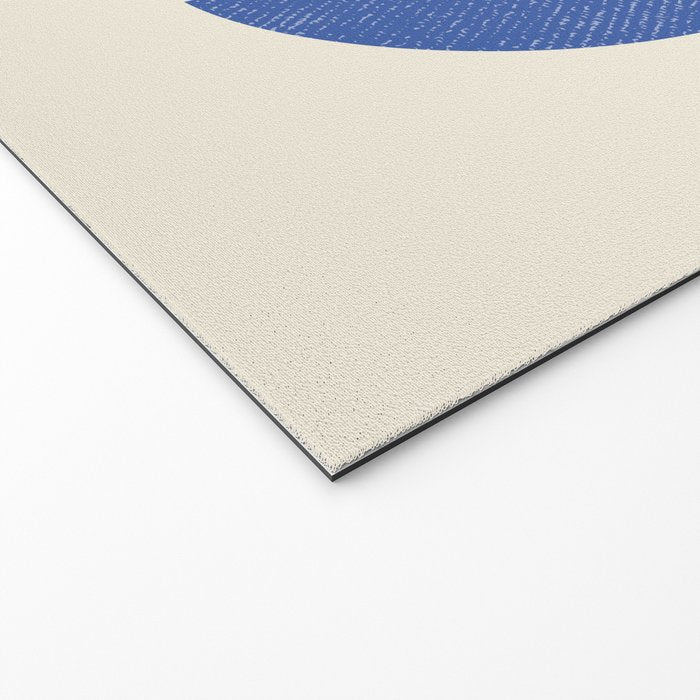 Half Circle 3 - Blue Welcome Mat Gallery Image 2