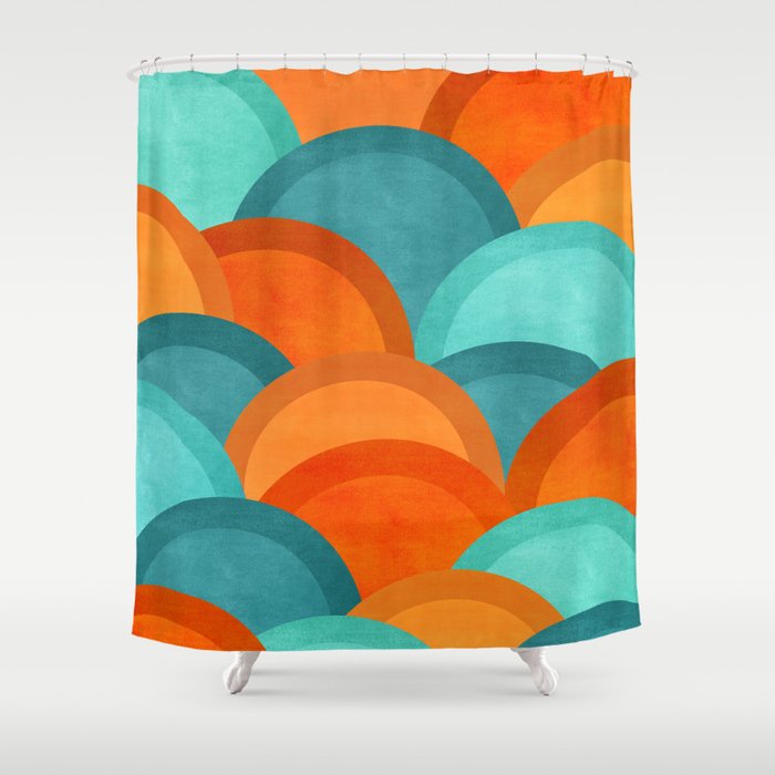 So Many Sunsets Shower Curtain Gallery Image 1