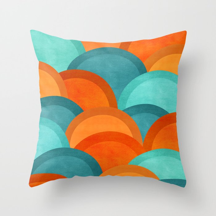 So Many Sunsets Throw Pillow Gallery Image 6