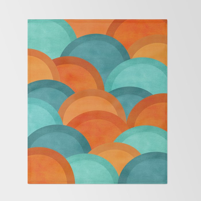 So Many Sunsets Throw Blanket Gallery Image 2