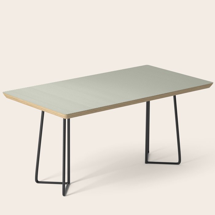 Lines #6 (Sage Green) Coffee Table Gallery Image 1
