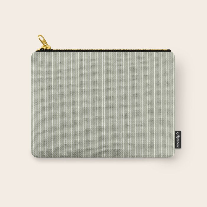 Lines #6 (Sage Green) Carry All Pouch Gallery Image 1