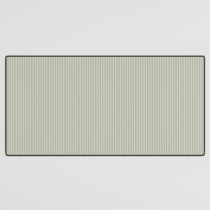 Lines #6 (Sage Green) Desk Mat Gallery Image 3