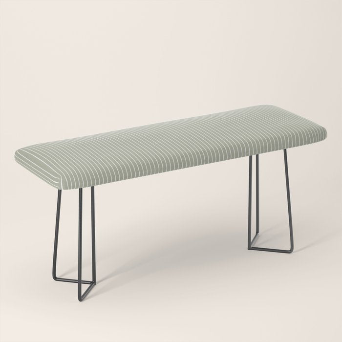 Lines #6 (Sage Green) Bench Gallery Image 1