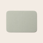 Lines #6 (Sage Green) Bath Mat Gallery Image 1