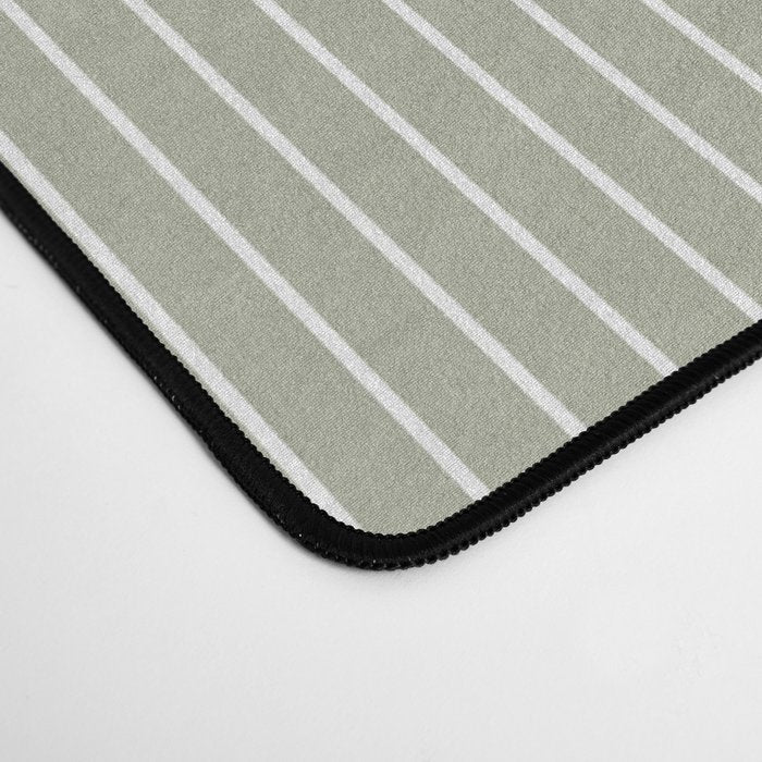 Lines #6 (Sage Green) Desk Mat Gallery Image 4