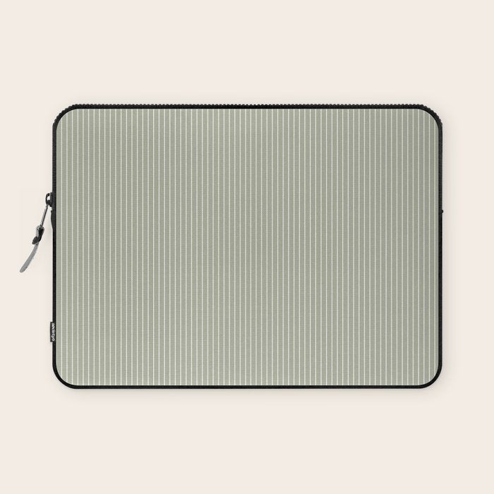 Lines #6 (Sage Green) Laptop Sleeve Gallery Image 1